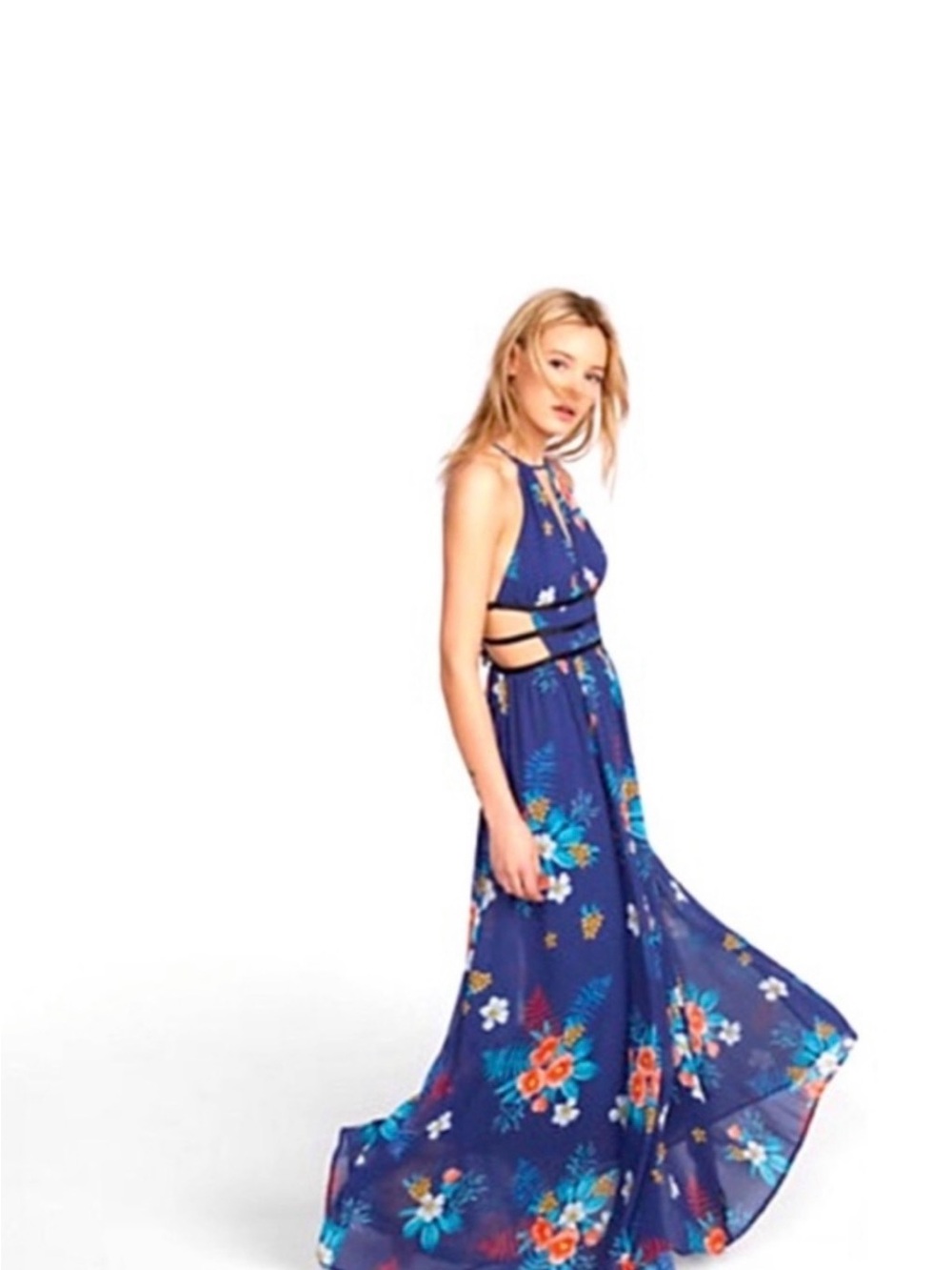 Express floral dress